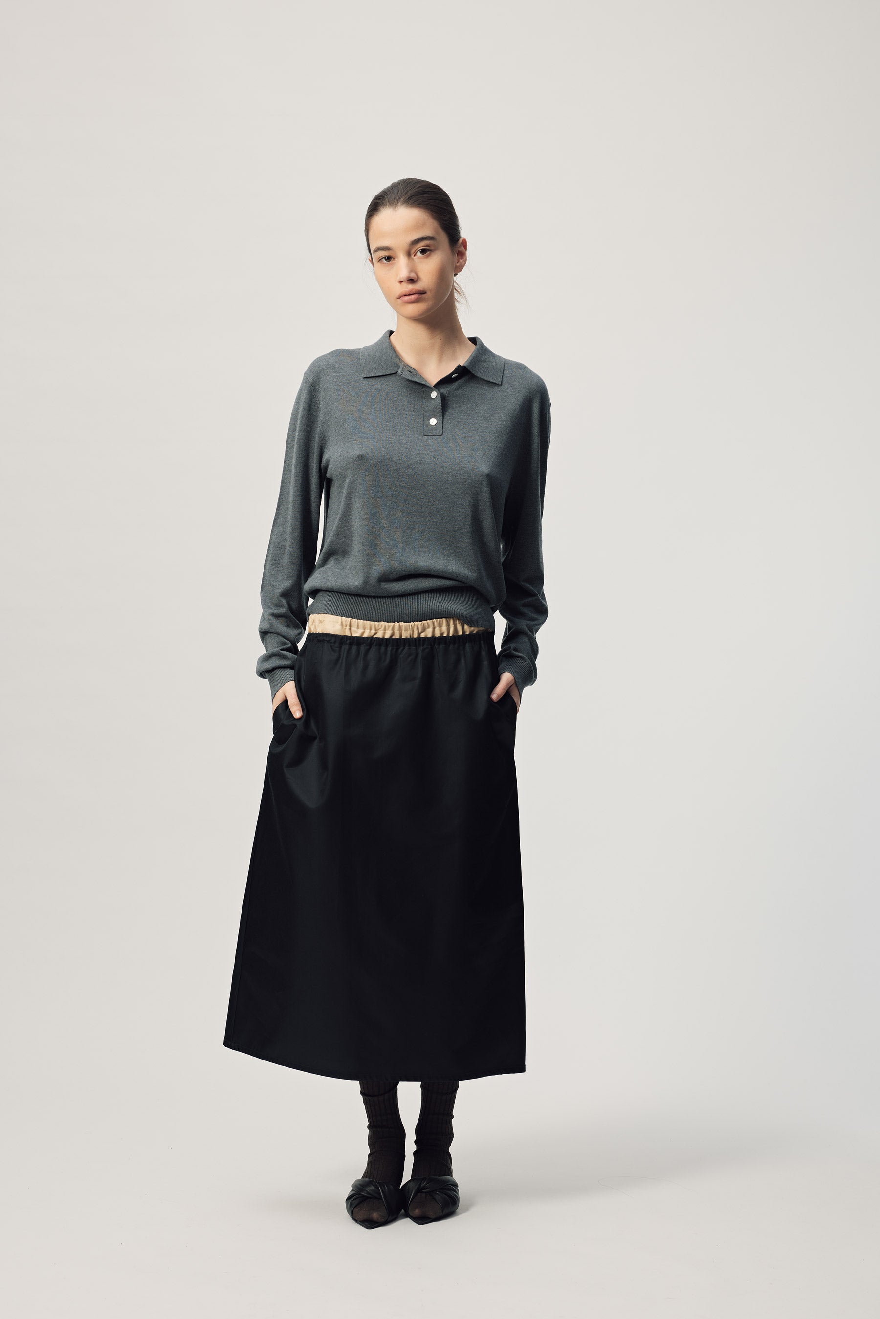 Nero Polo AW26 Grey