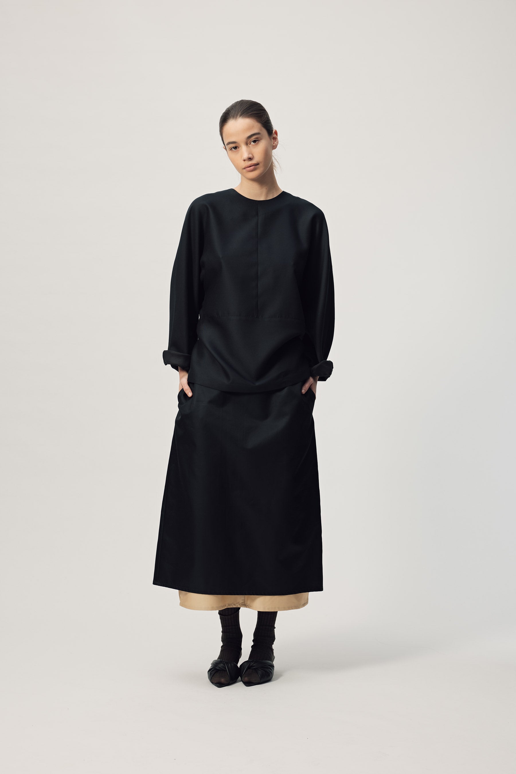 Cheval Skirt AW26 Black