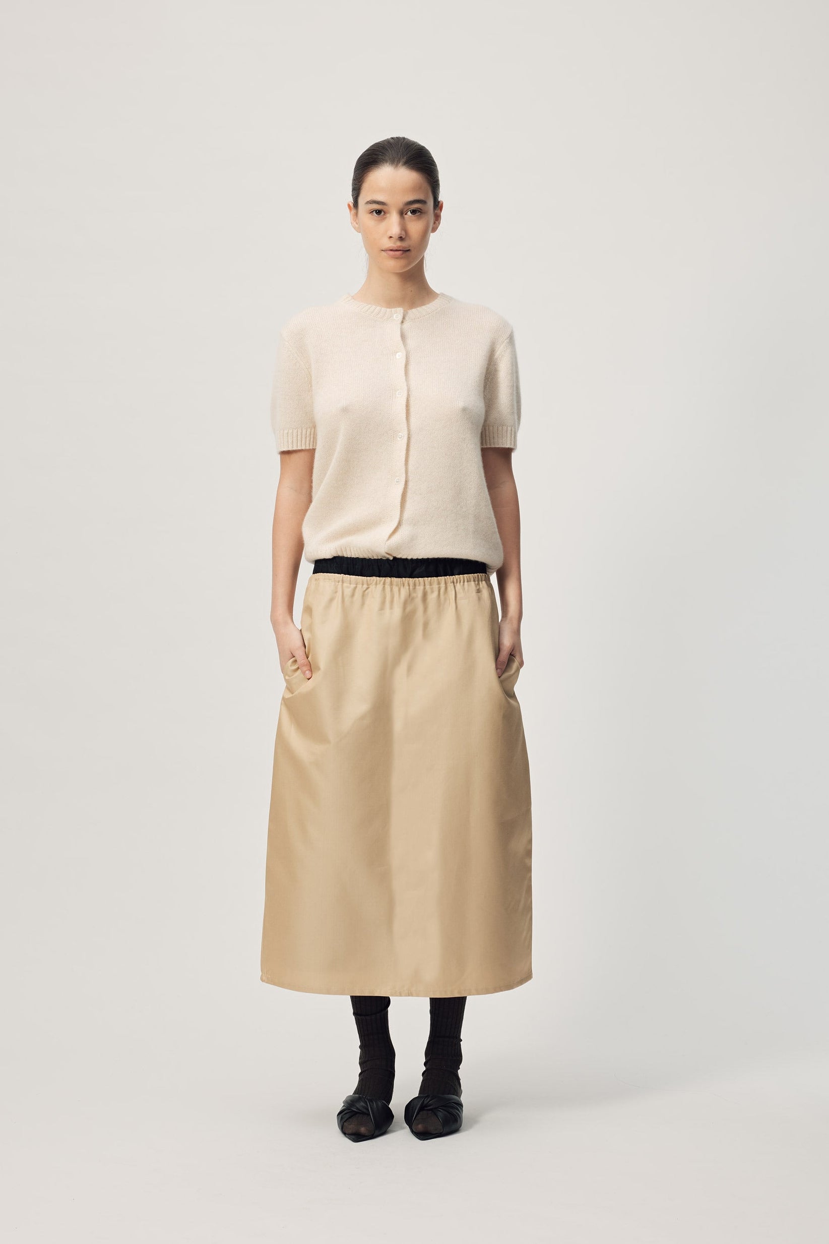 Cheval Skirt AW26 Sand