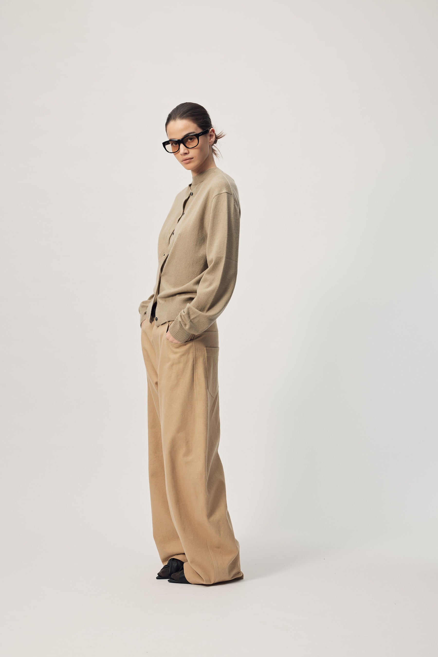 Farrah Jumper AW26 Smokey Taupe