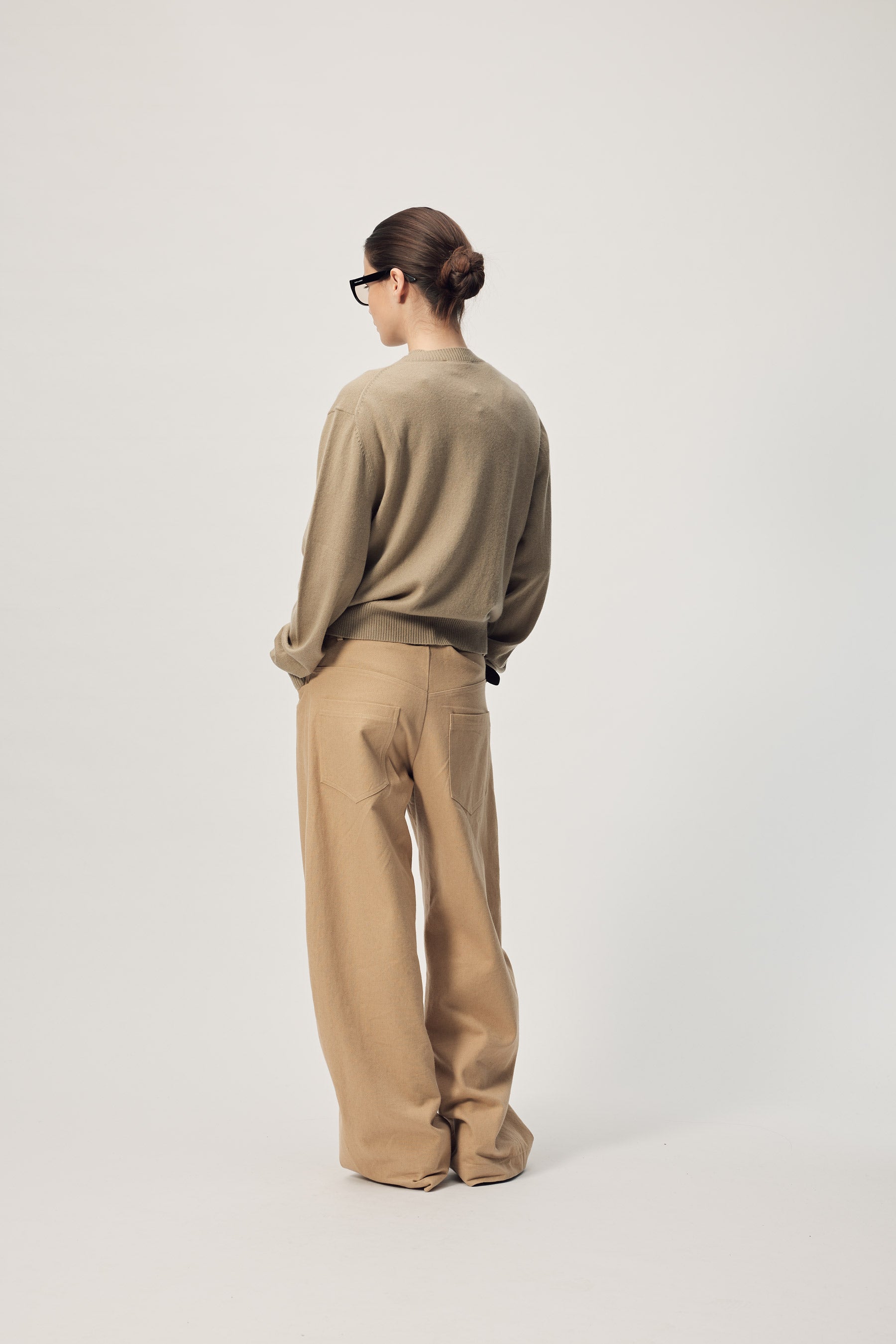 Farrah Jumper AW26 Smokey Taupe