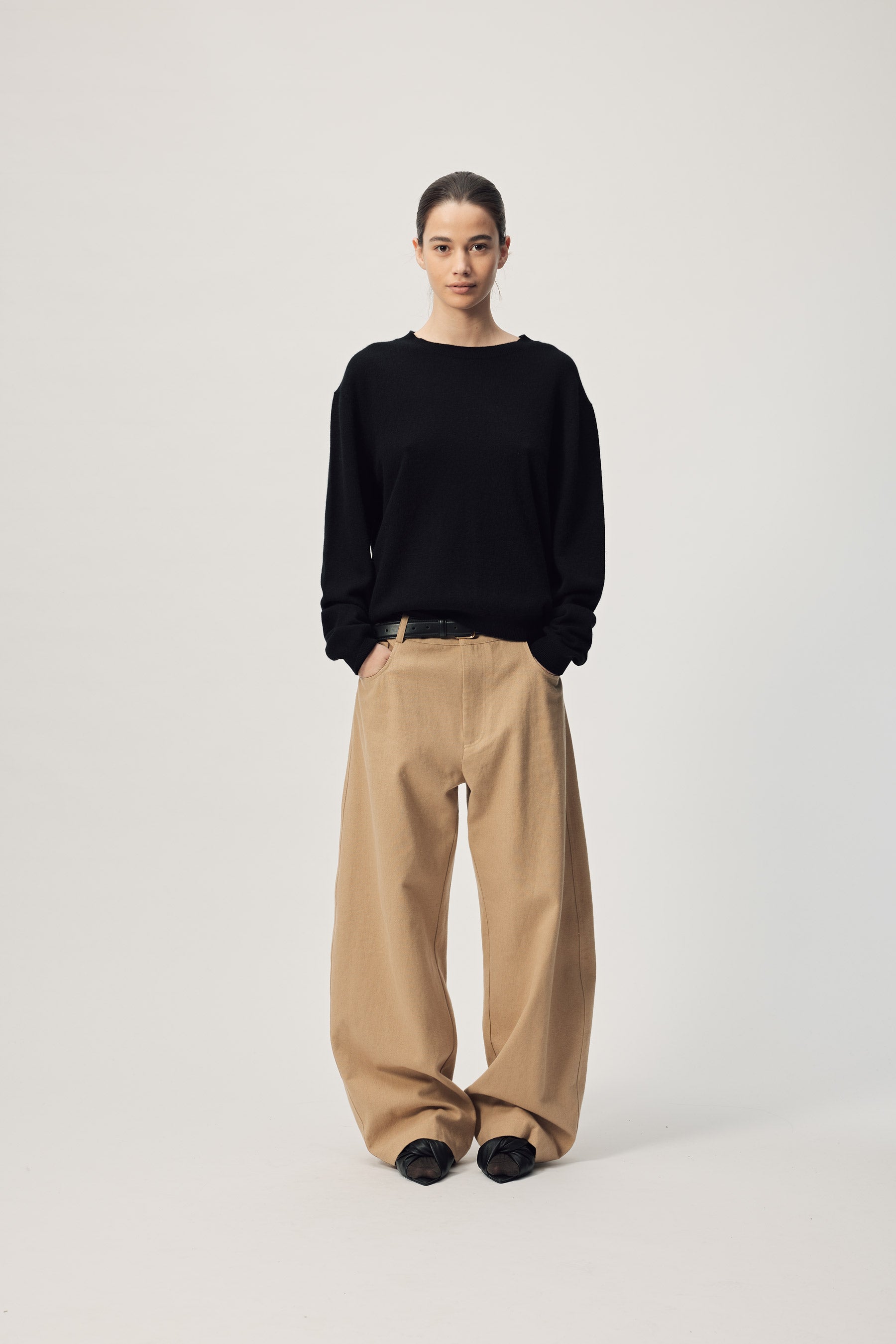Hale Jean AW26 Camel
