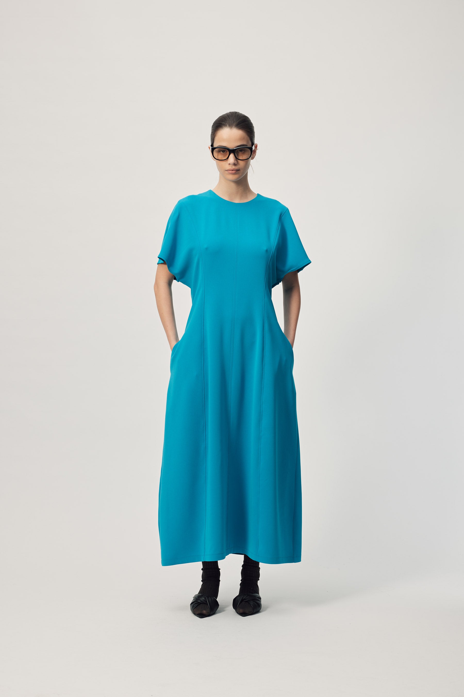 Marisol Dress AW26 Mediterranean Sea