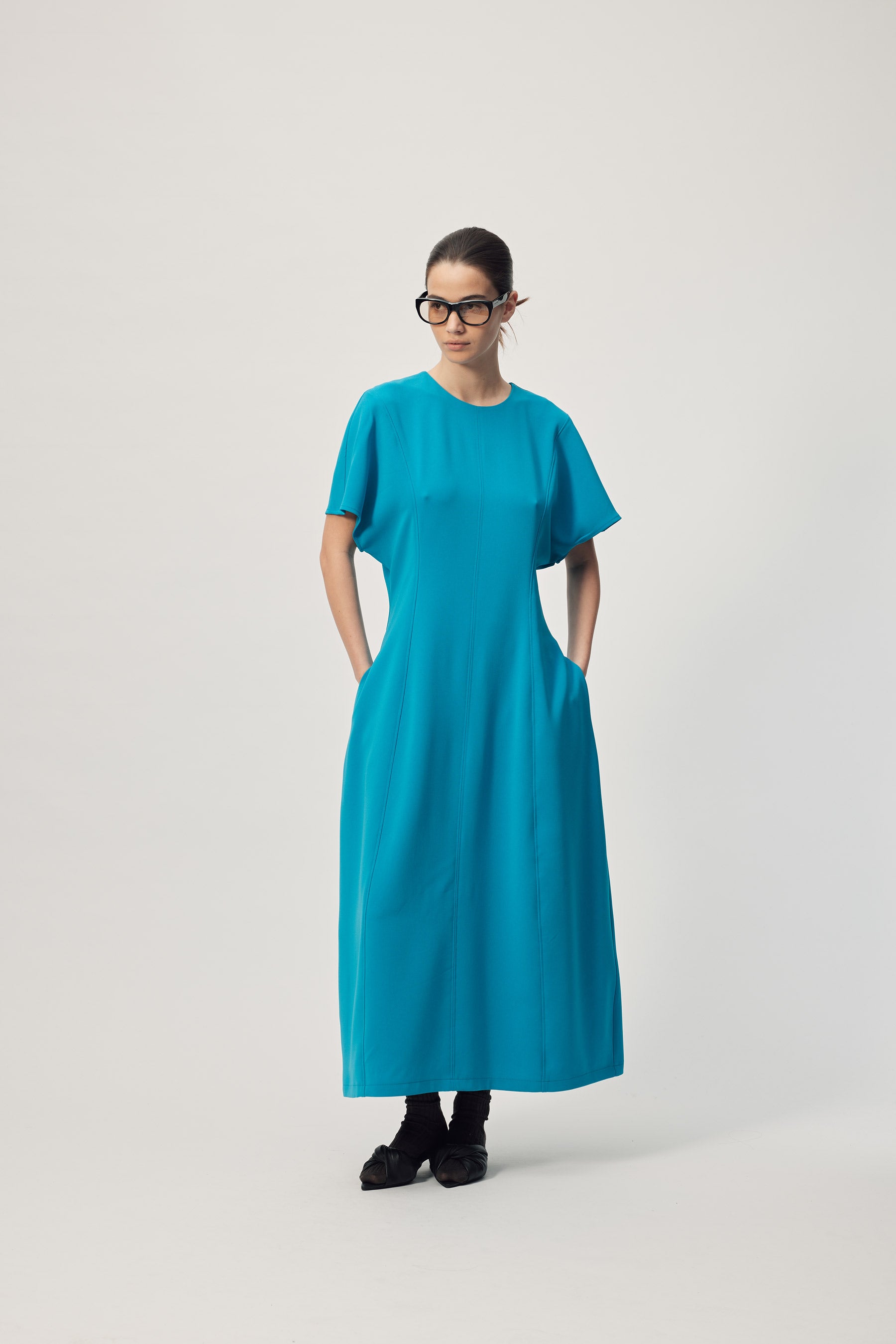 Marisol Dress AW26 Mediterranean Sea