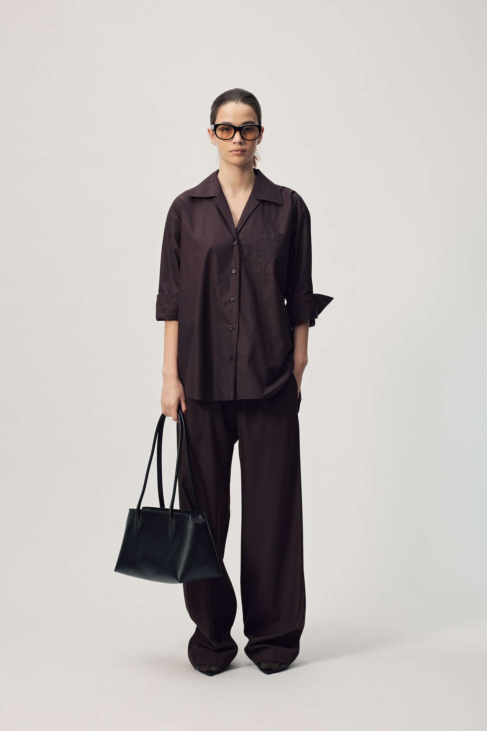 Marino Pant AW26 Brunello