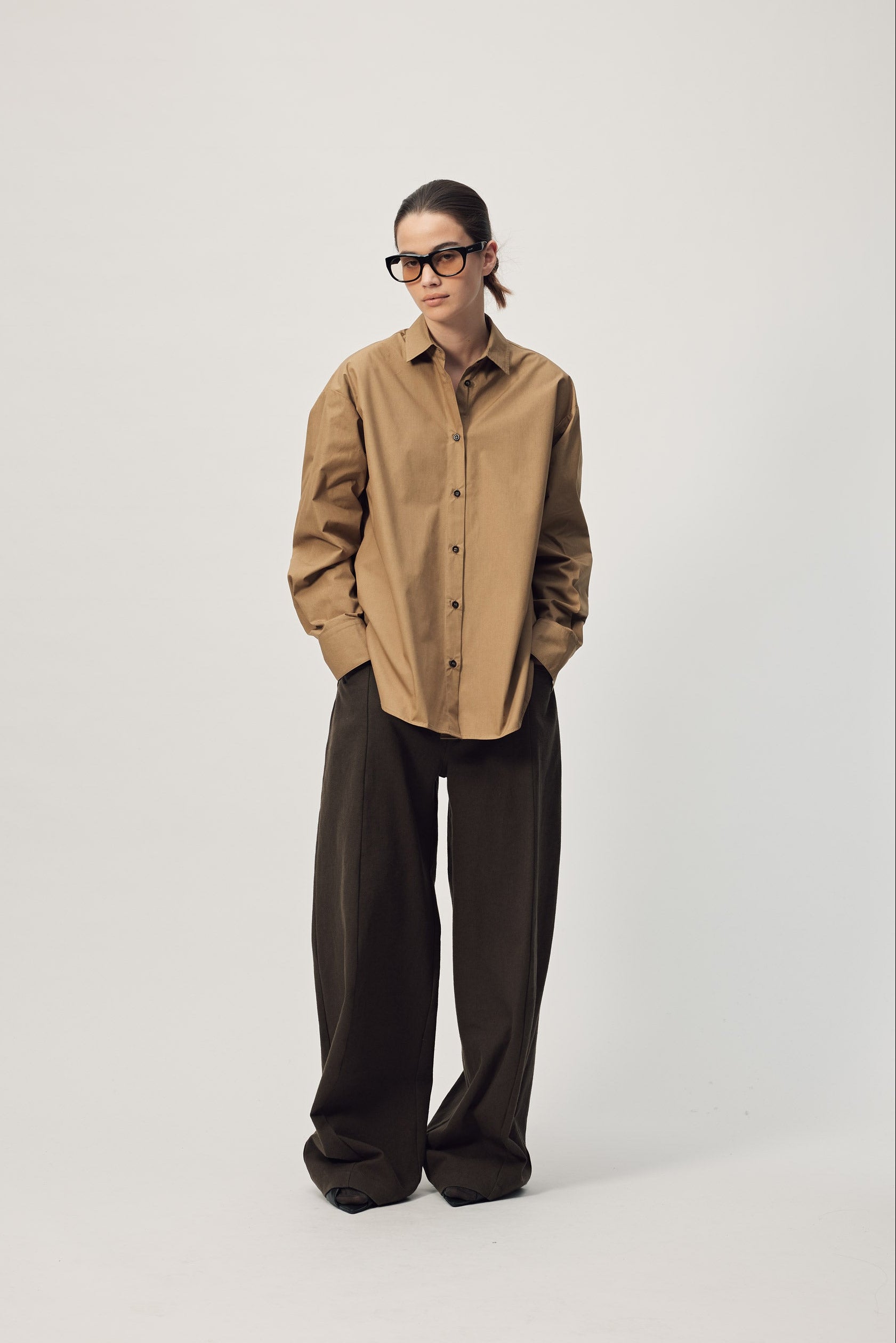 Therese Shirt AW26 Tobacco