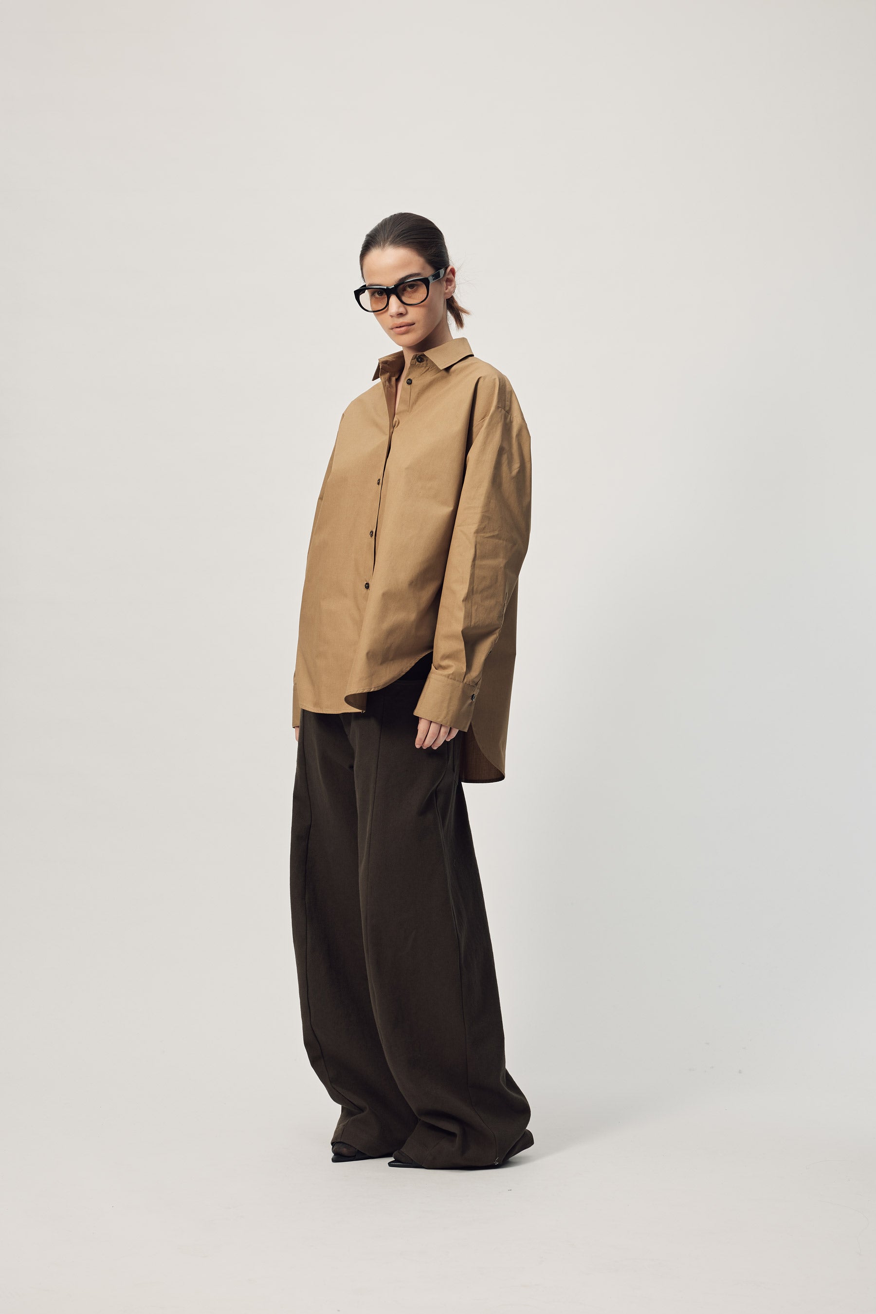 Therese Shirt AW26 Tobacco