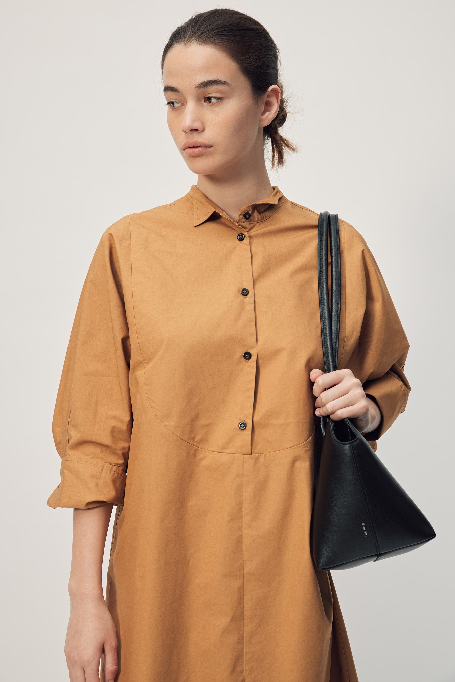 Carmen Shirt Dress AW26 Toffee