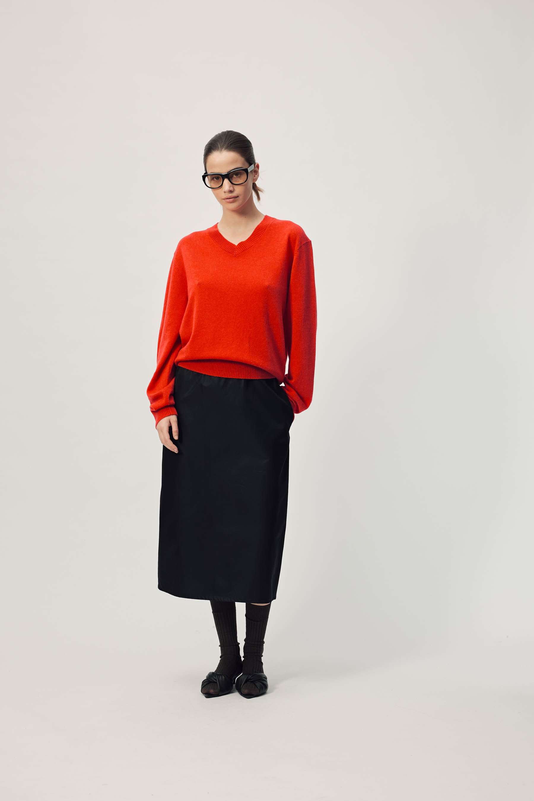 Alessandra Jumper AW26 Lipstick Red