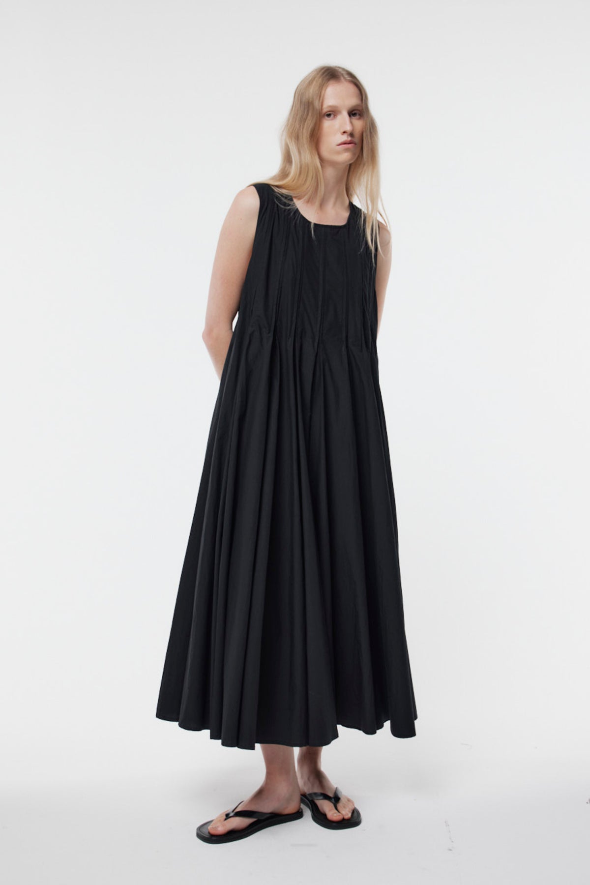 Carolyn Dress Black SS26