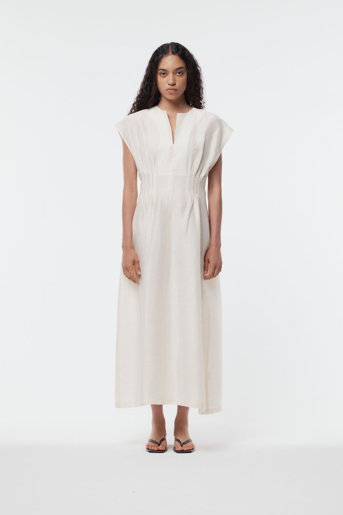 Mabel Dress Oyster SS26