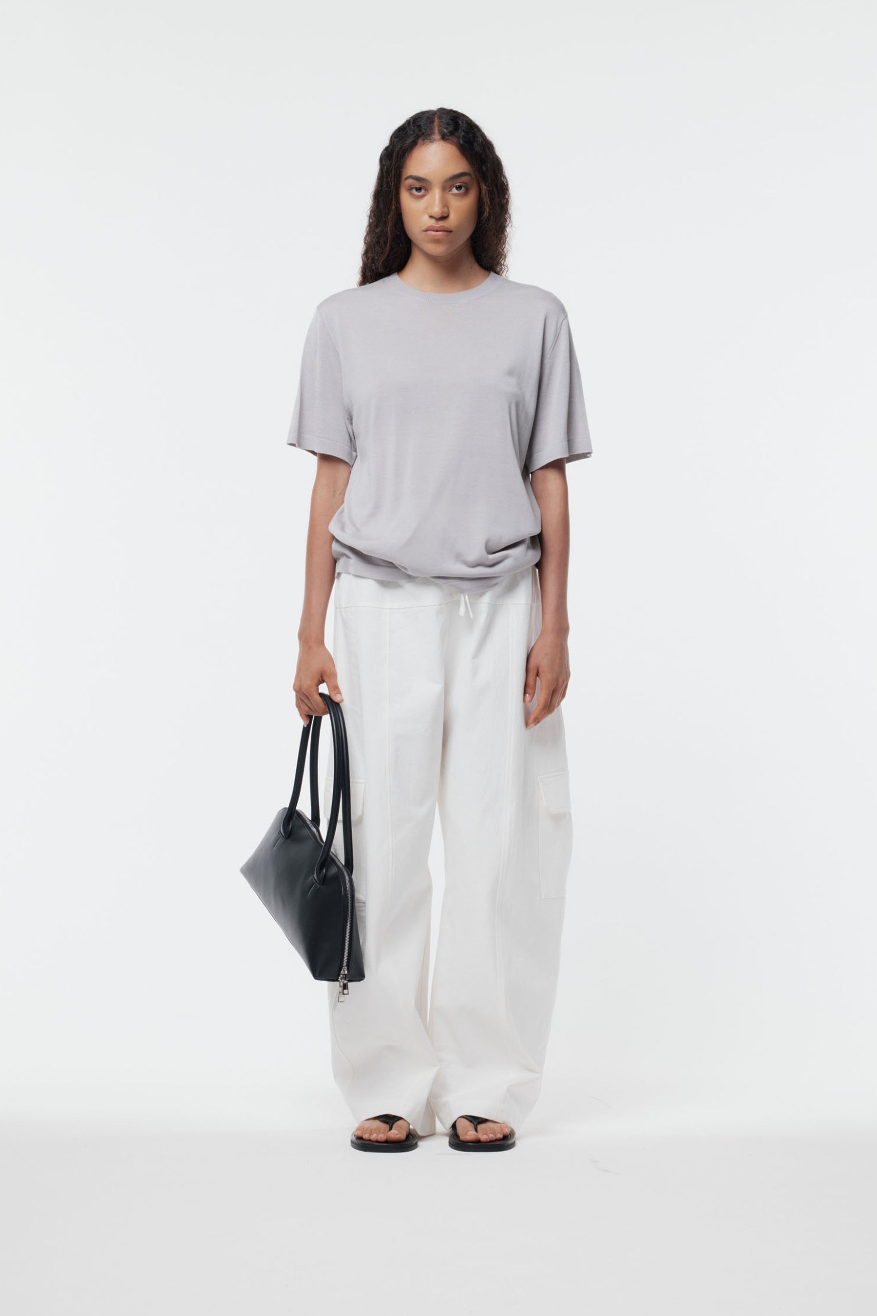 Miller Knit Top Ash SS26