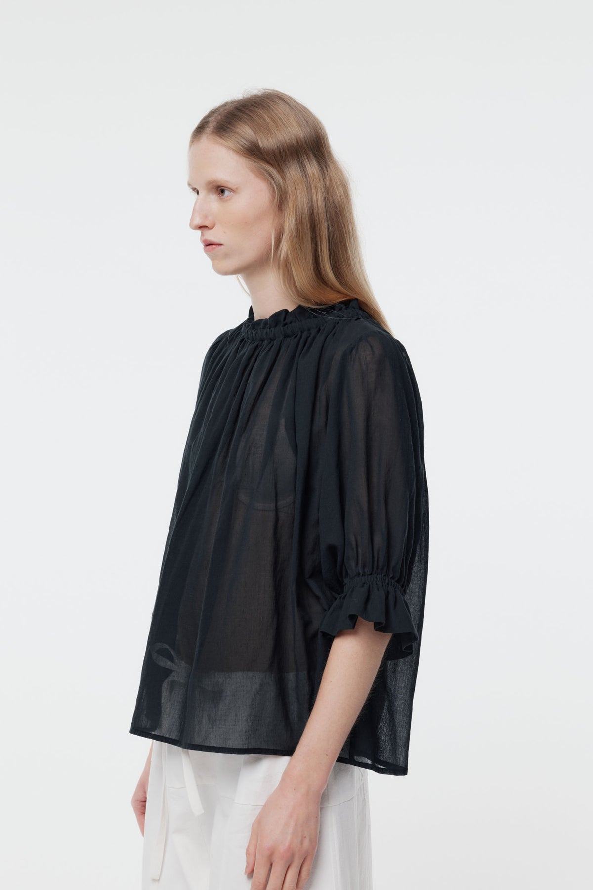 Peddle Top Black SS26