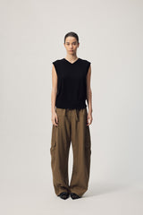 Aero Cashmere Vest AW26 Black