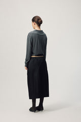 Cheval Skirt  AW26 Black