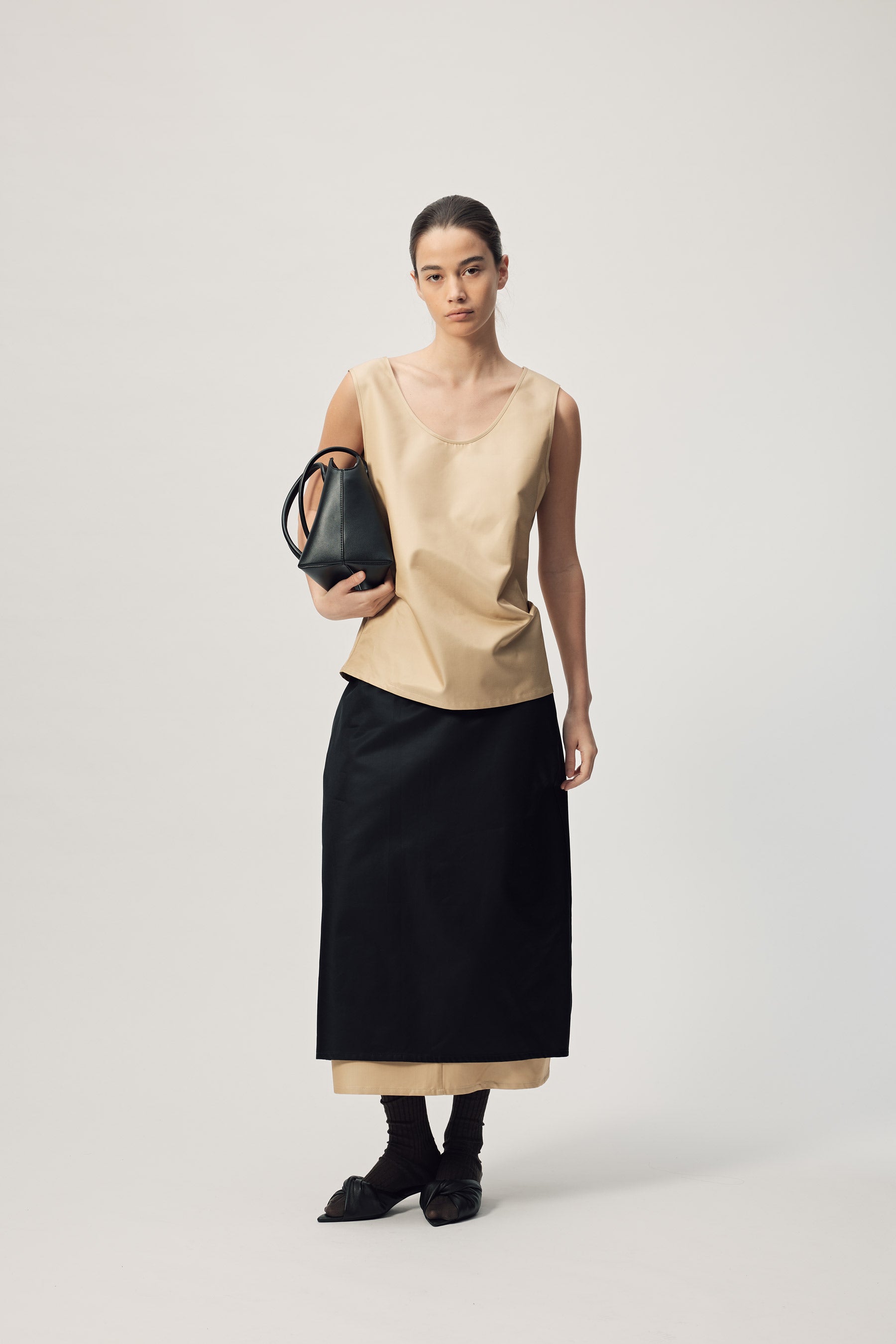 Cheval Skirt  AW26 Black