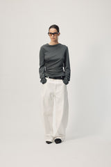 L/S Miriam Top AW26 Slate