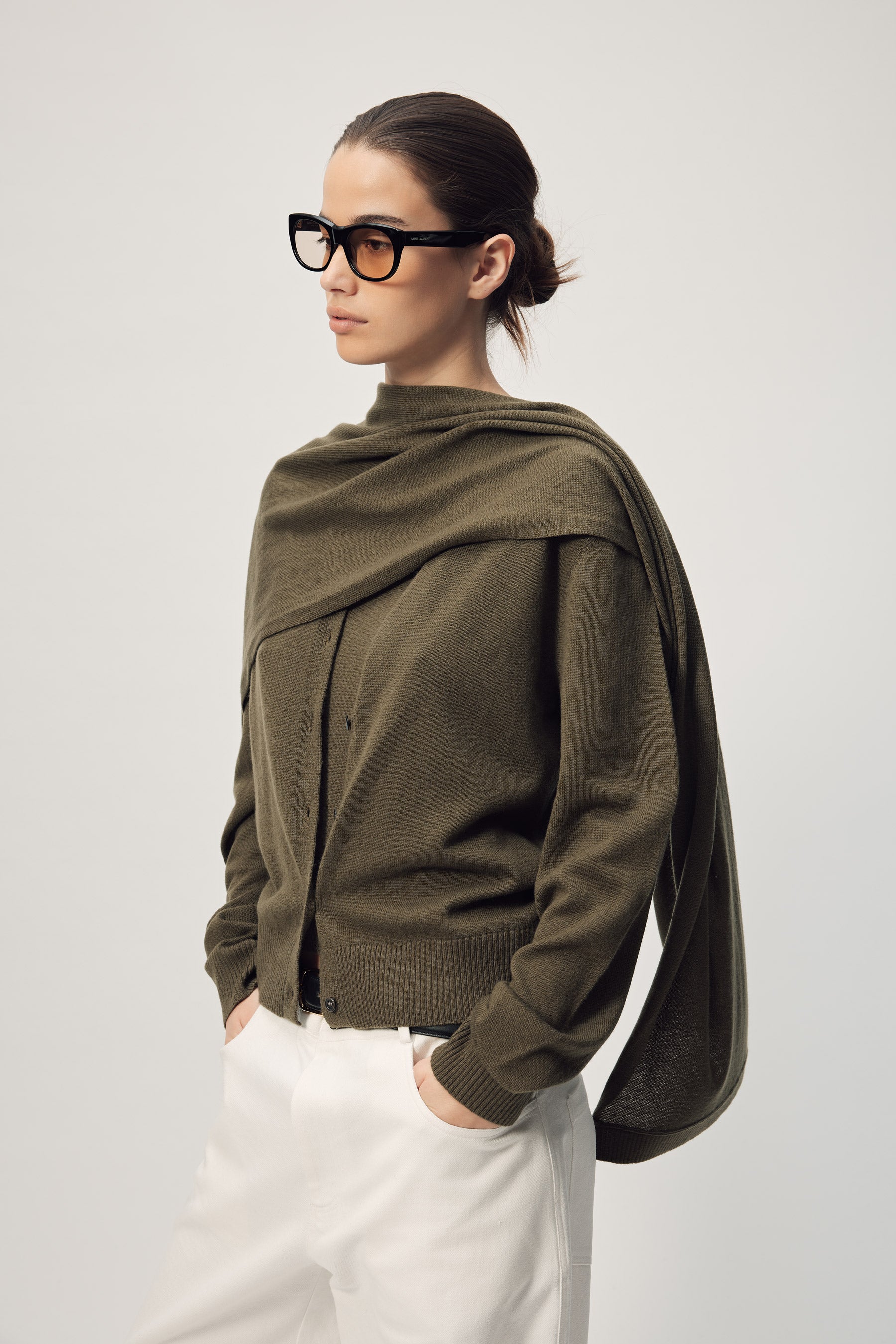 Farrah Jumper  AW26 Dark Khaki