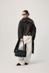 Farrah Scarf  AW26 Dark Khaki