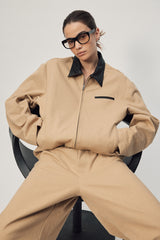 Hale Jean  AW26 Camel