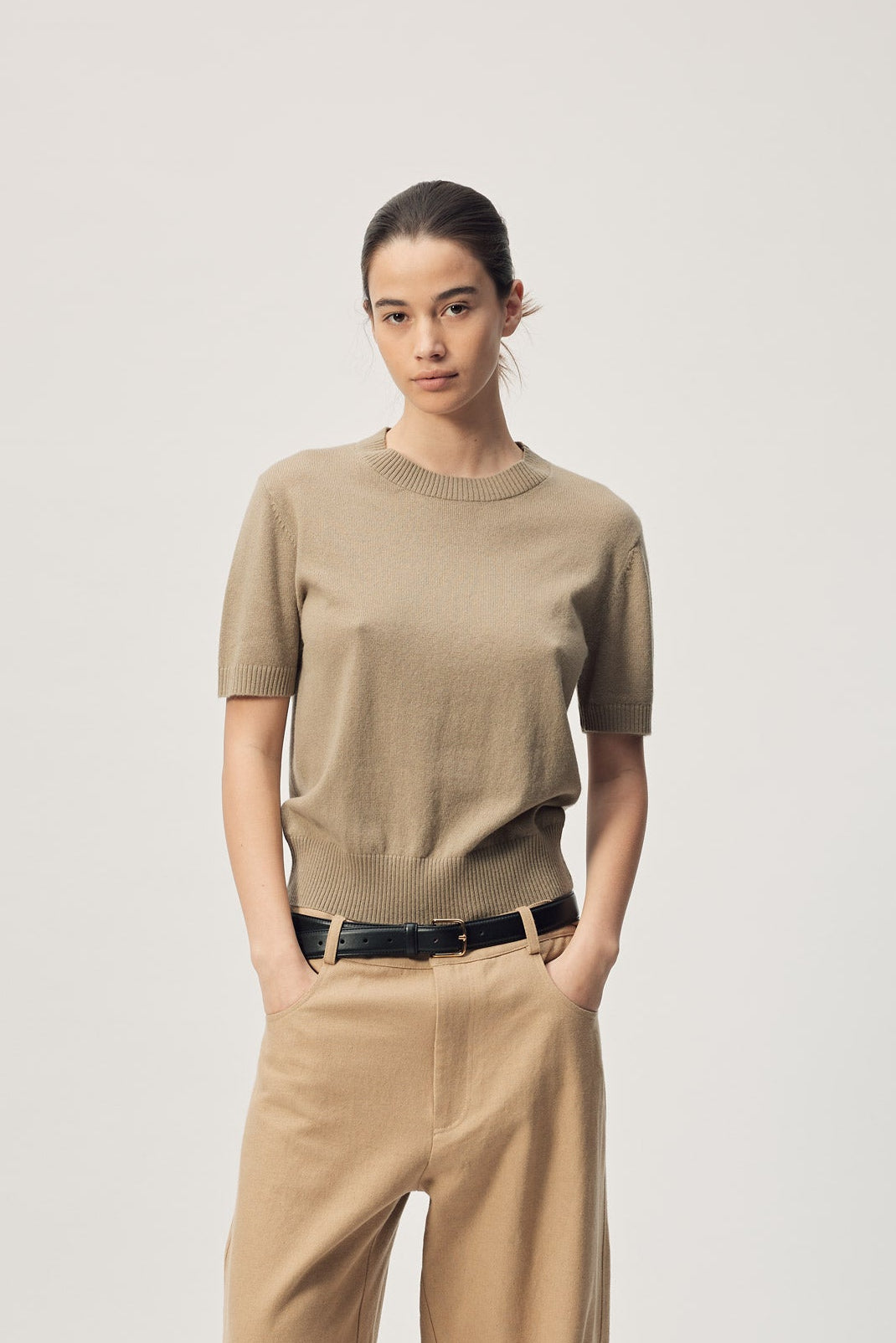 Farrah Jumper  AW26 Smokey Taupe