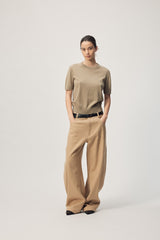 Hale Jean  AW26 Camel