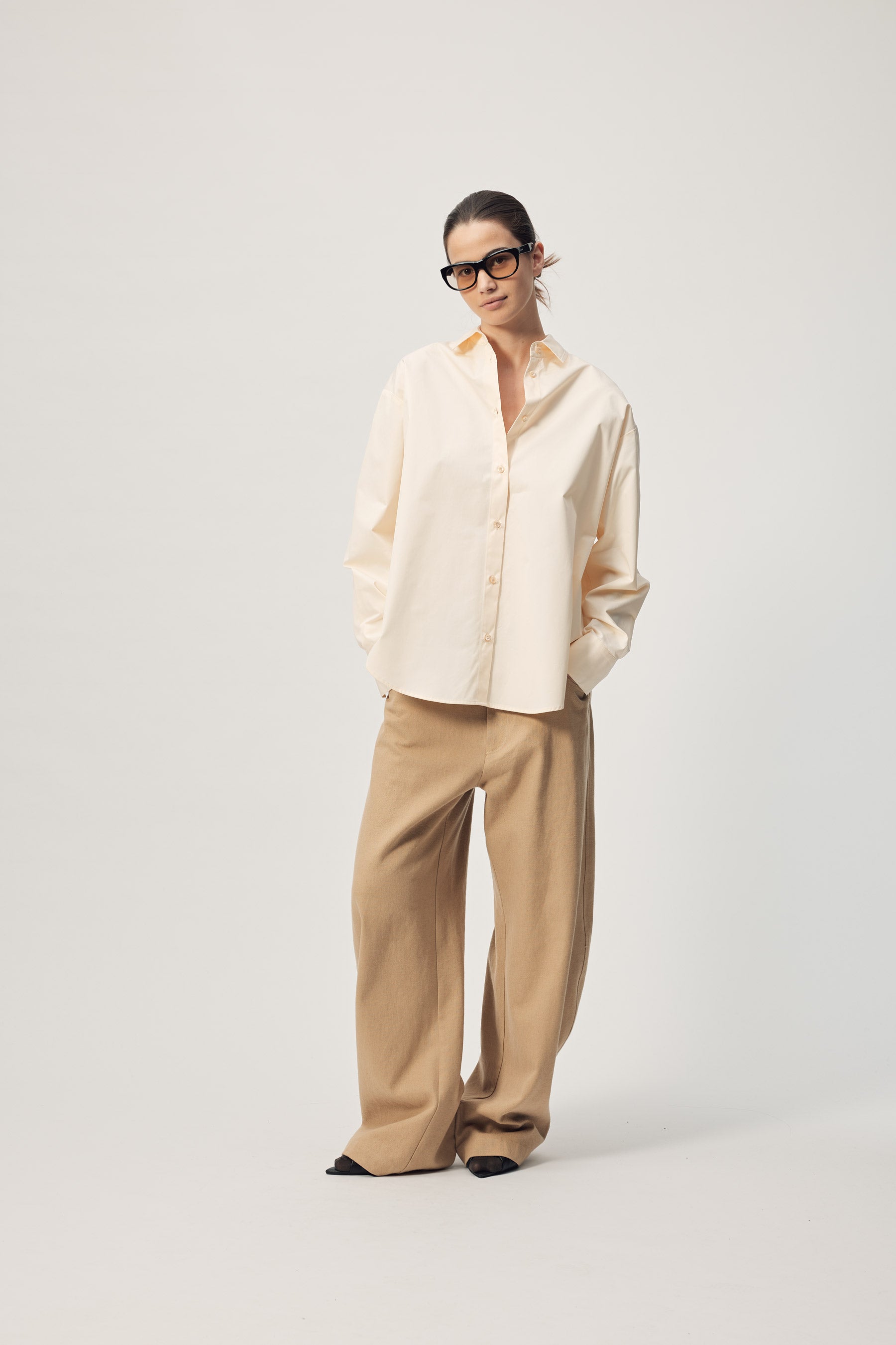 Hale Jean  AW26 Camel