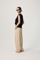 Aero Cashmere Vest AW26 Black