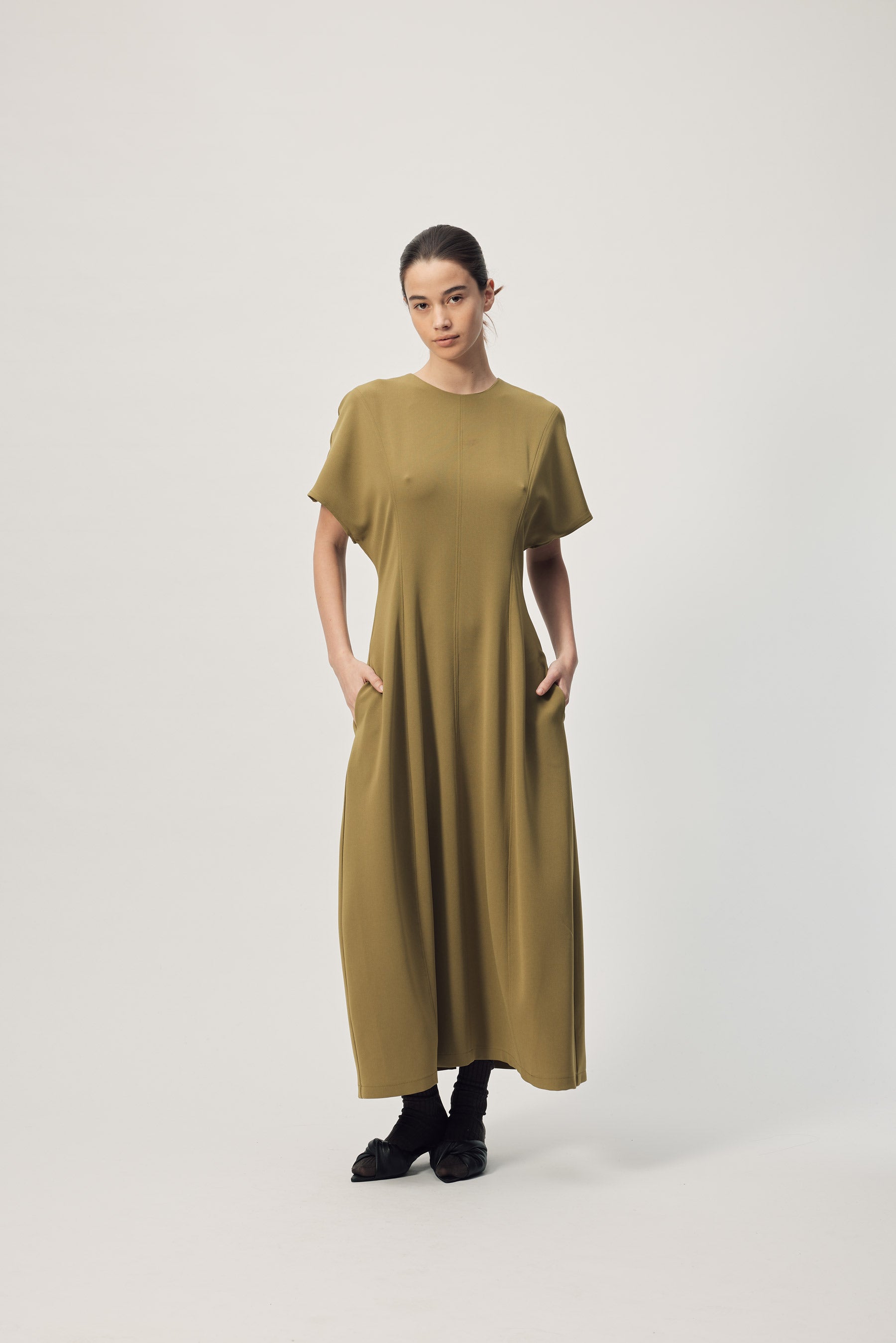 Marisol Dress  AW26 Sicilian Olive
