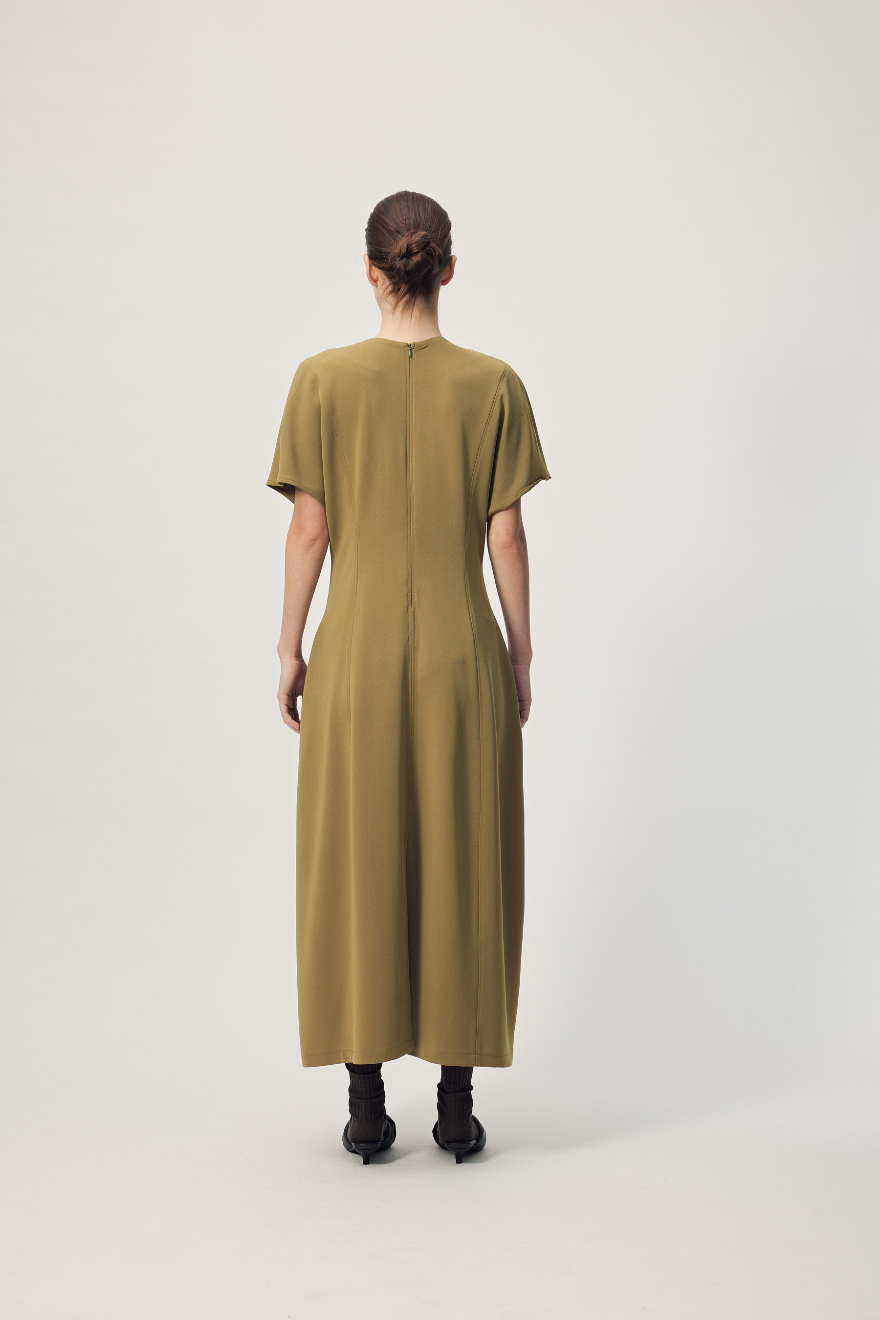 Marisol Dress  AW26 Sicilian Olive
