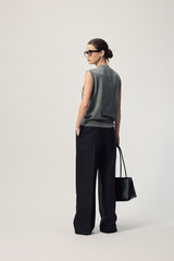 Aero Cashmere Vest AW26 Grey