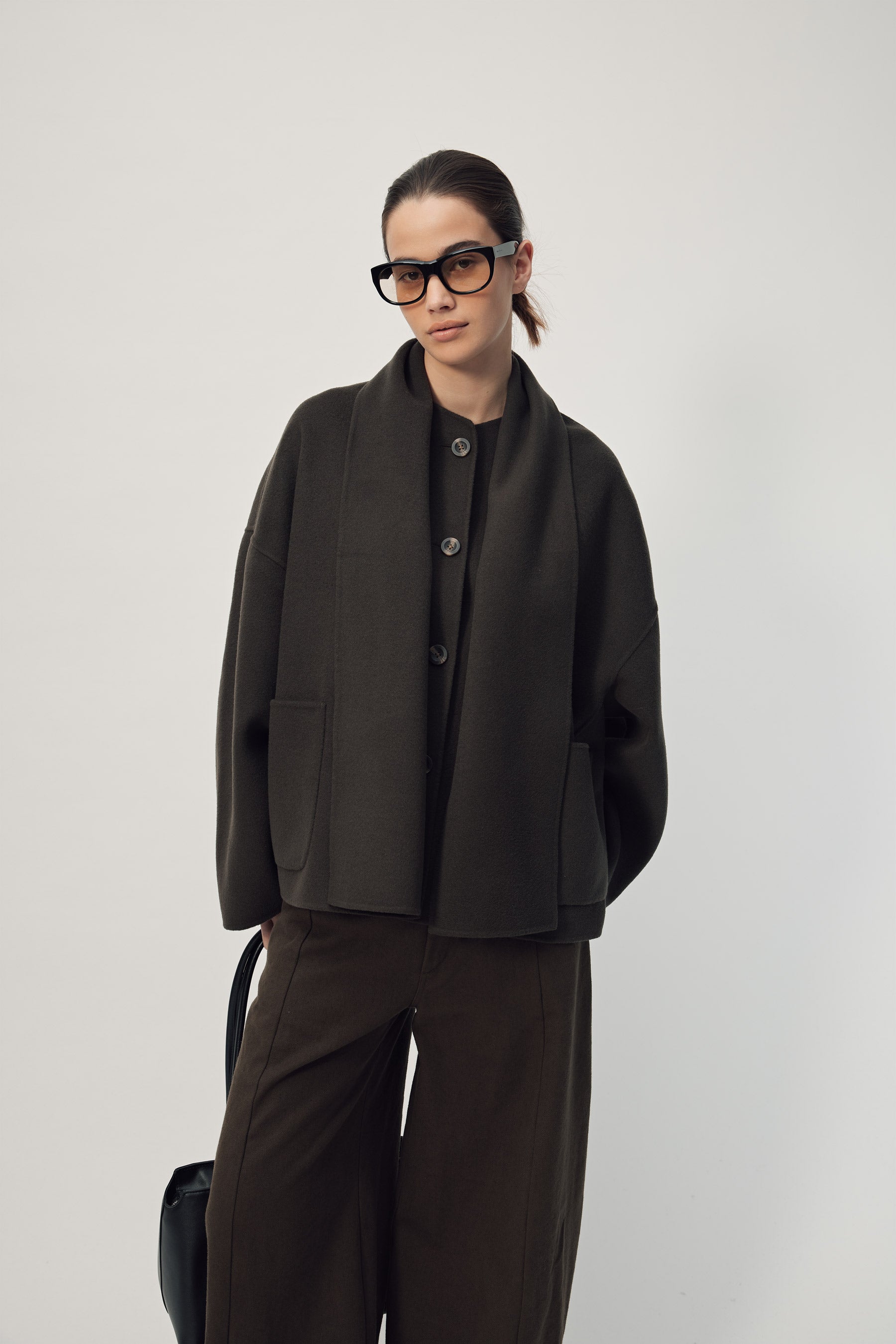 Arin Jacket  AW26 Dark Khaki