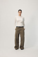 L/S Miriam Top AW26 Parchment