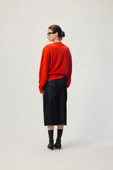 Alessandra Jumper  AW26 Lipstick Red