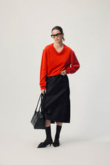 Alessandra Jumper  AW26 Lipstick Red