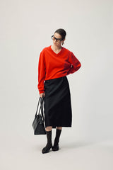 Alessandra Jumper  AW26 Lipstick Red