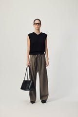 Aero Cashmere Vest AW26 Black