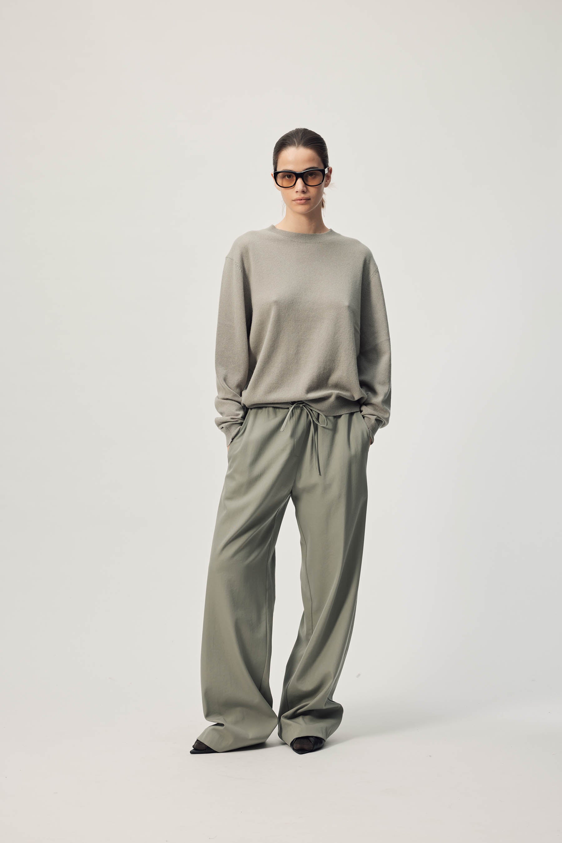 Faron Cashmere Jumper AW26 Taupe