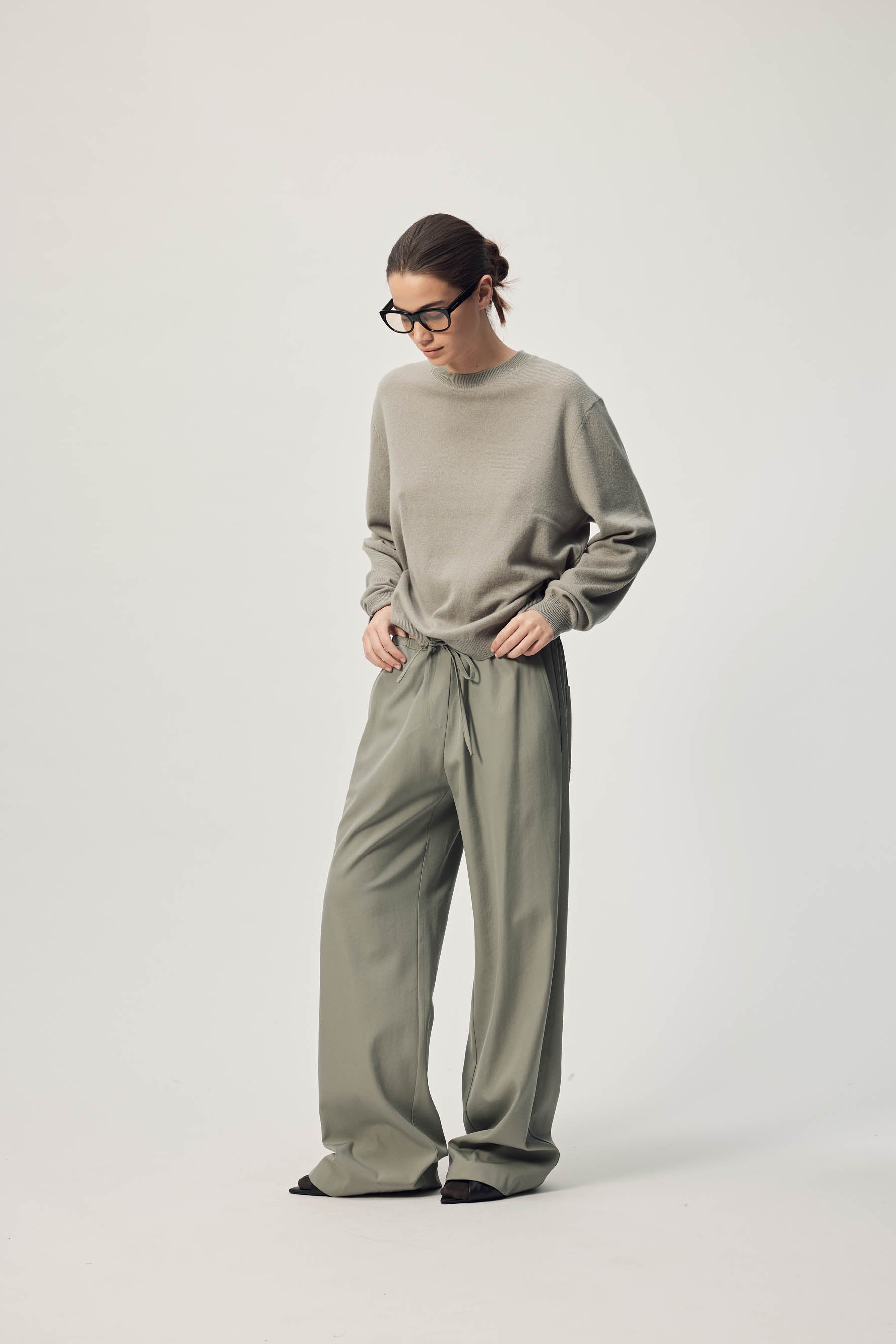 Faron Cashmere Jumper AW26 Taupe