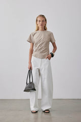 Miriam Top SS25 Light Sand