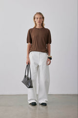 Miller Knit Top SS25 Cognac