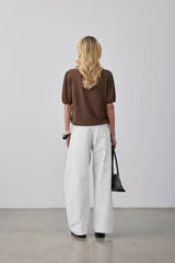 Miller Knit Top SS25 Cognac