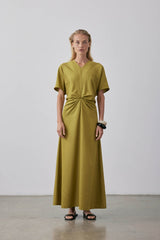 Dorienne Dress SS25 Sicilian Olive