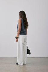 Hale Jean SS25 Plaster White
