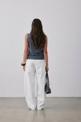 Hale Jean SS25 Plaster White