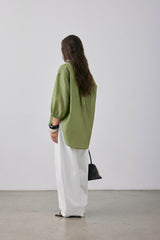 Tadao Blouse SS25 Moss