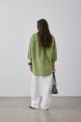 Tadao Blouse SS25 Moss