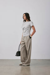 Miriam Top SS25 Light Taupe