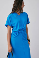 Dorienne Dress SS25 Cerulean