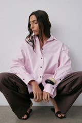 Therese Shirt SS25 Alabaster Pink
